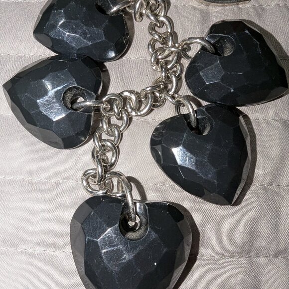 $3 with Bundle ~ Kathy Van Zeeland Heart Dangle Charm / Purse Accessory 4948 - Picture 3 of 4